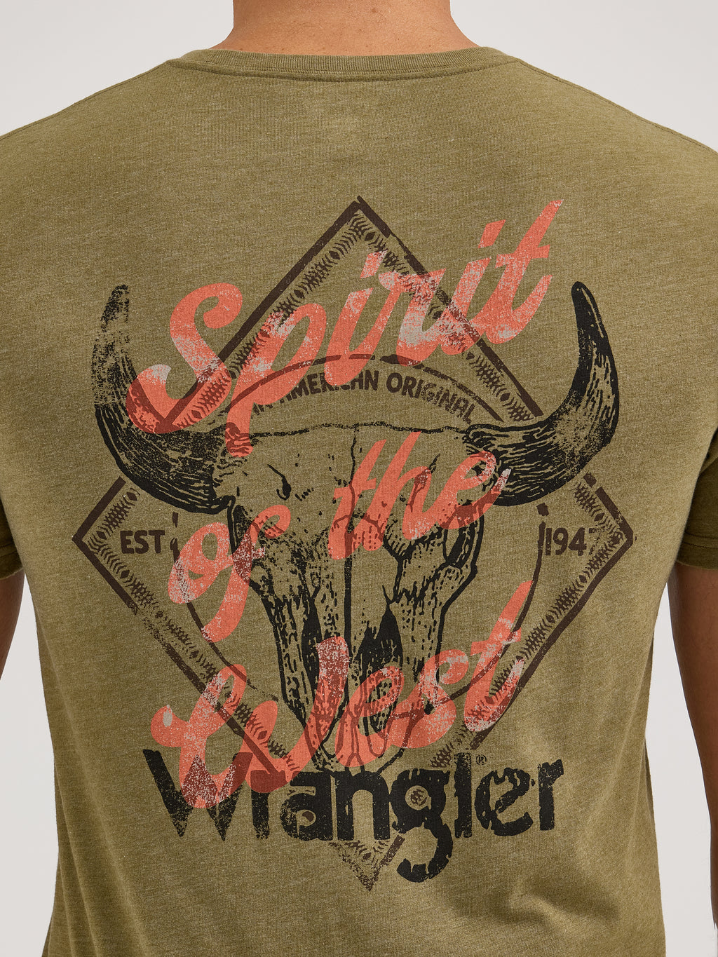The Mr Bison Tee by Wrangler