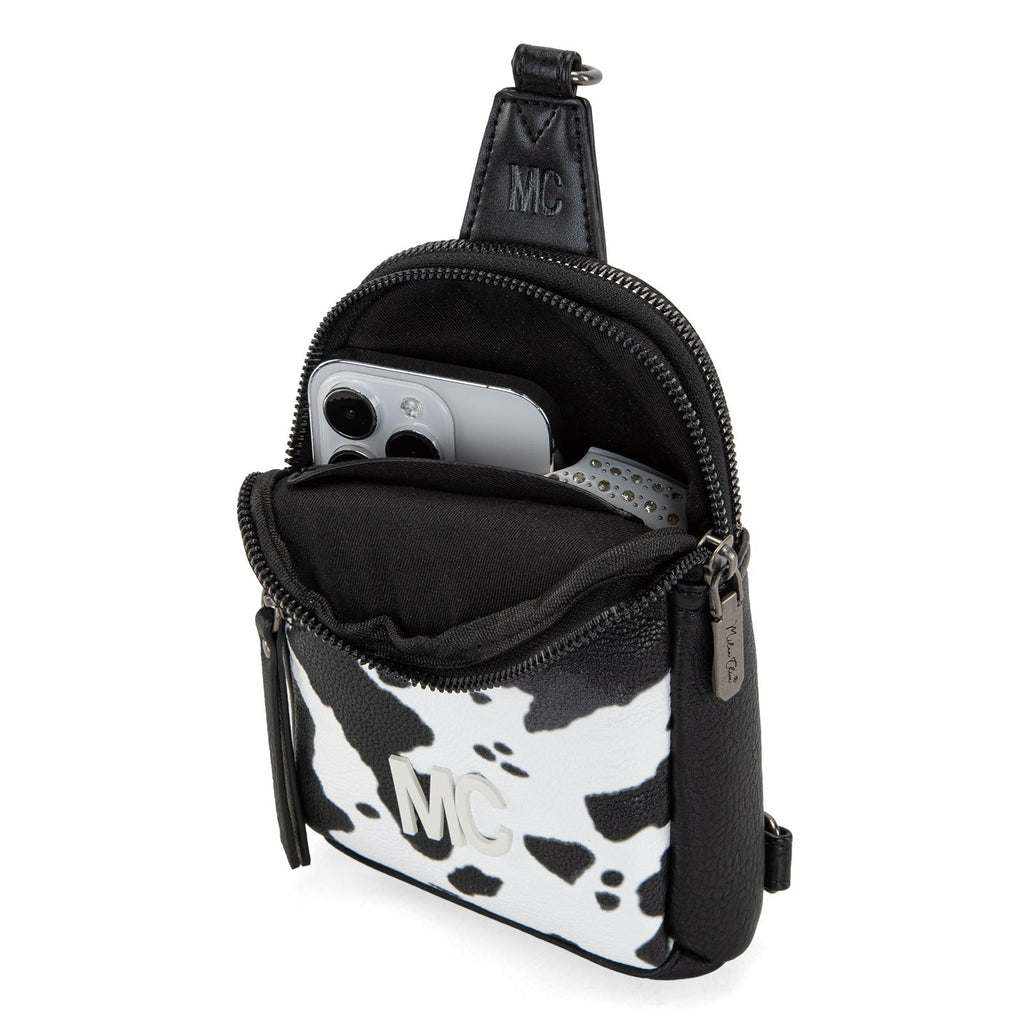 The Dairy Delight Slingbag by Milan Chiva - Black
