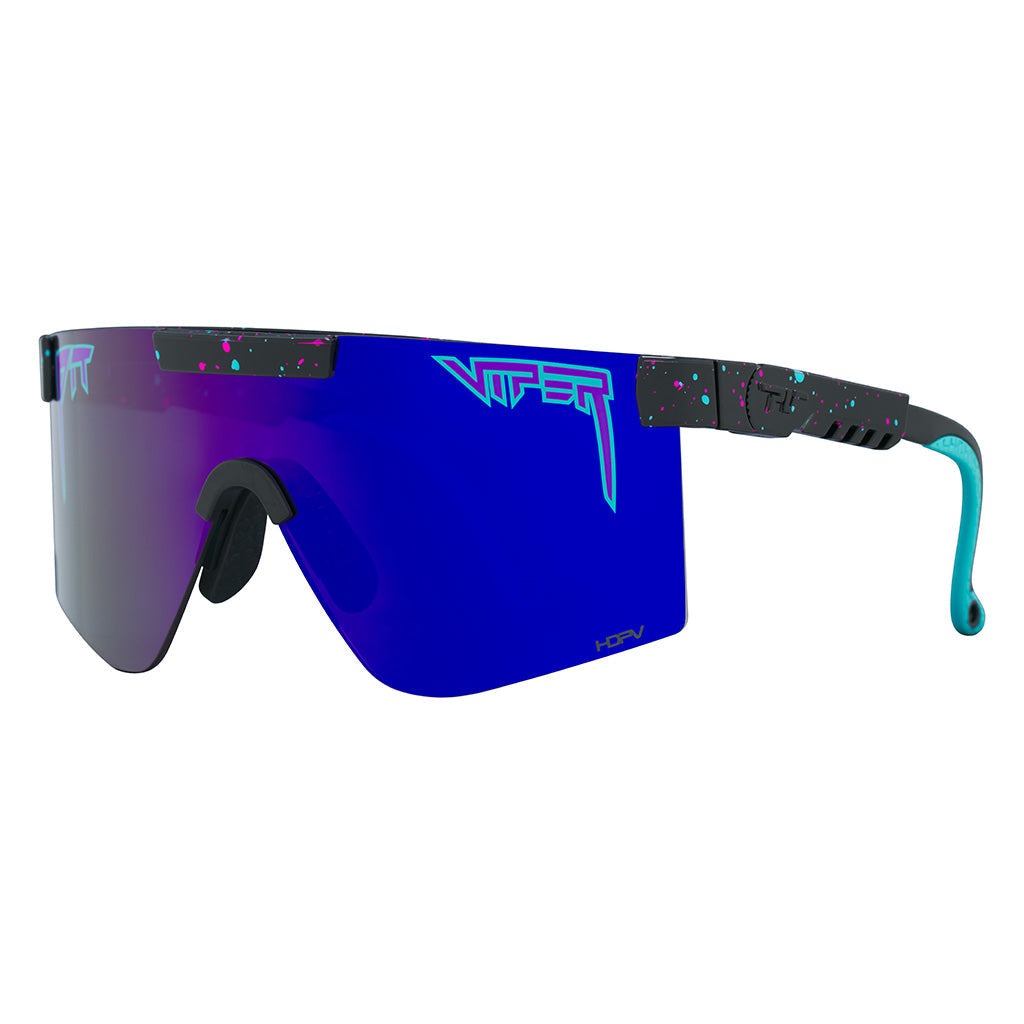 The Original 2.0 Midnight HDPV Polarized Purple Sunglasses by Pit Viper - Wide