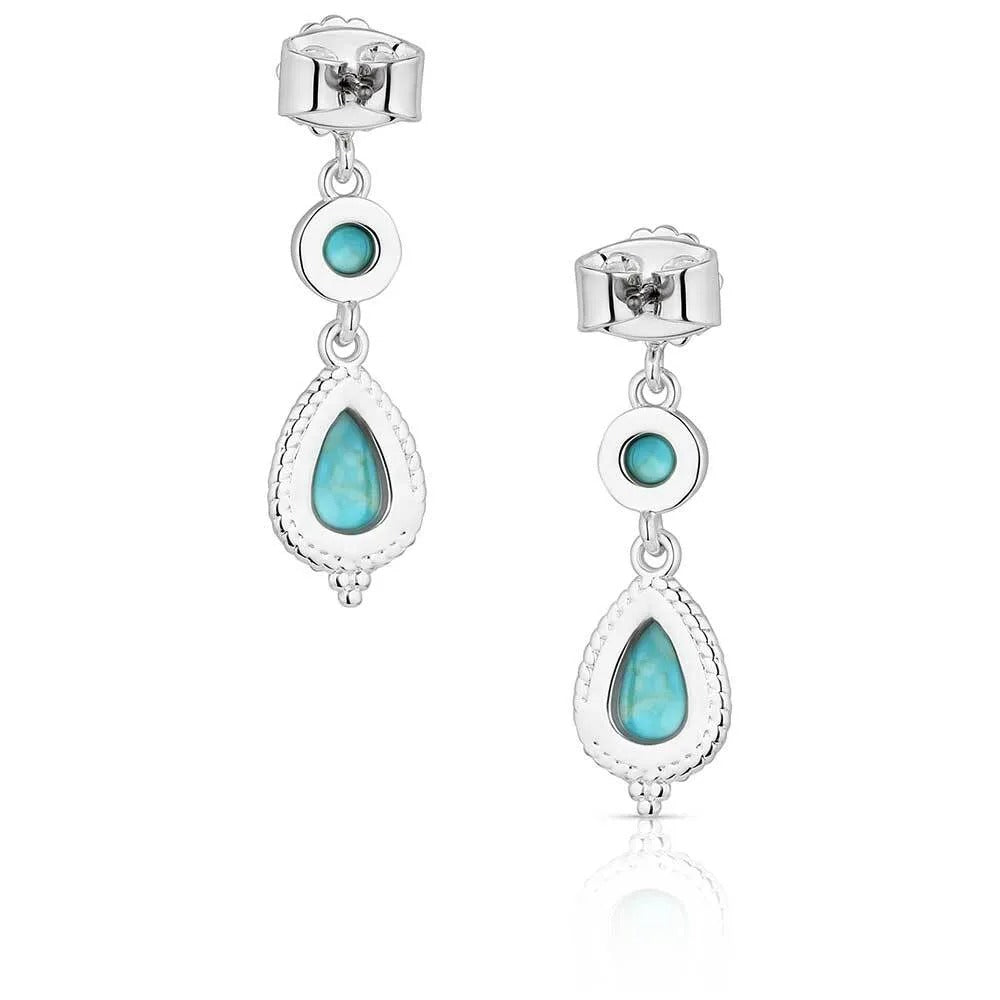 The Desert Bloom Earrings by Montana Silversmiths