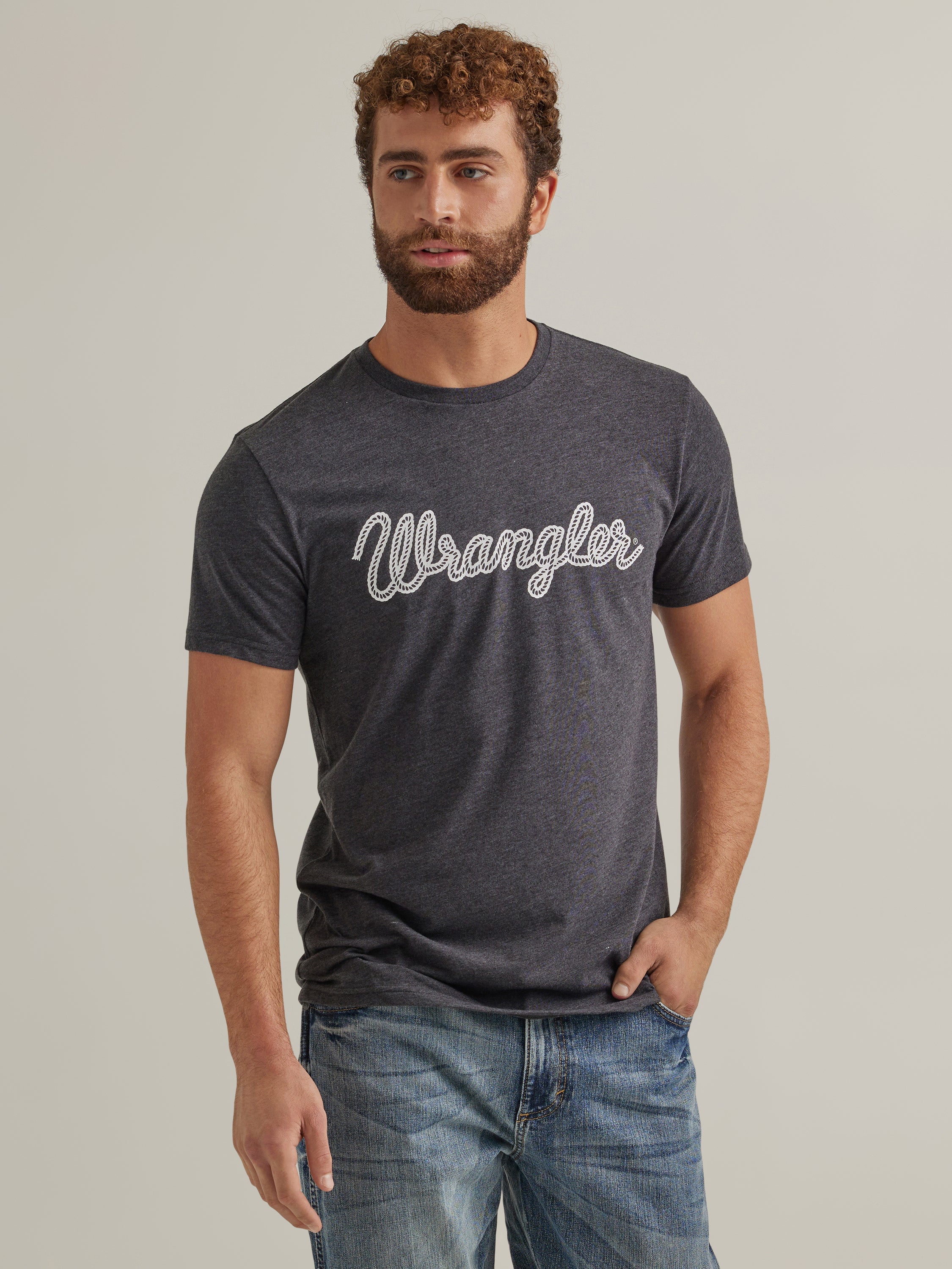 Can't Go Wrong Classic Rope T-shirt by Wrangler