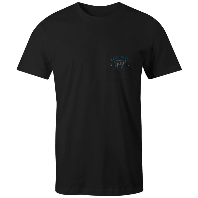 The Rank Stock Tee by Hooey in Black