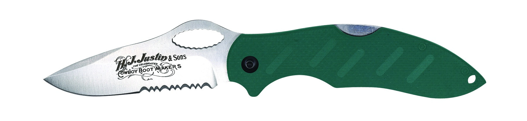 The Wilbur Roping Knife By Justin - Teal