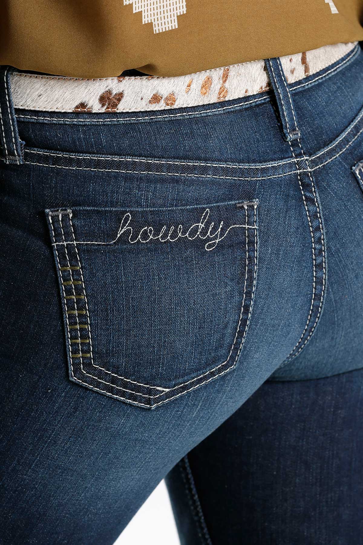 Howdy Ya'll Flare Jeans by Cruel Denim