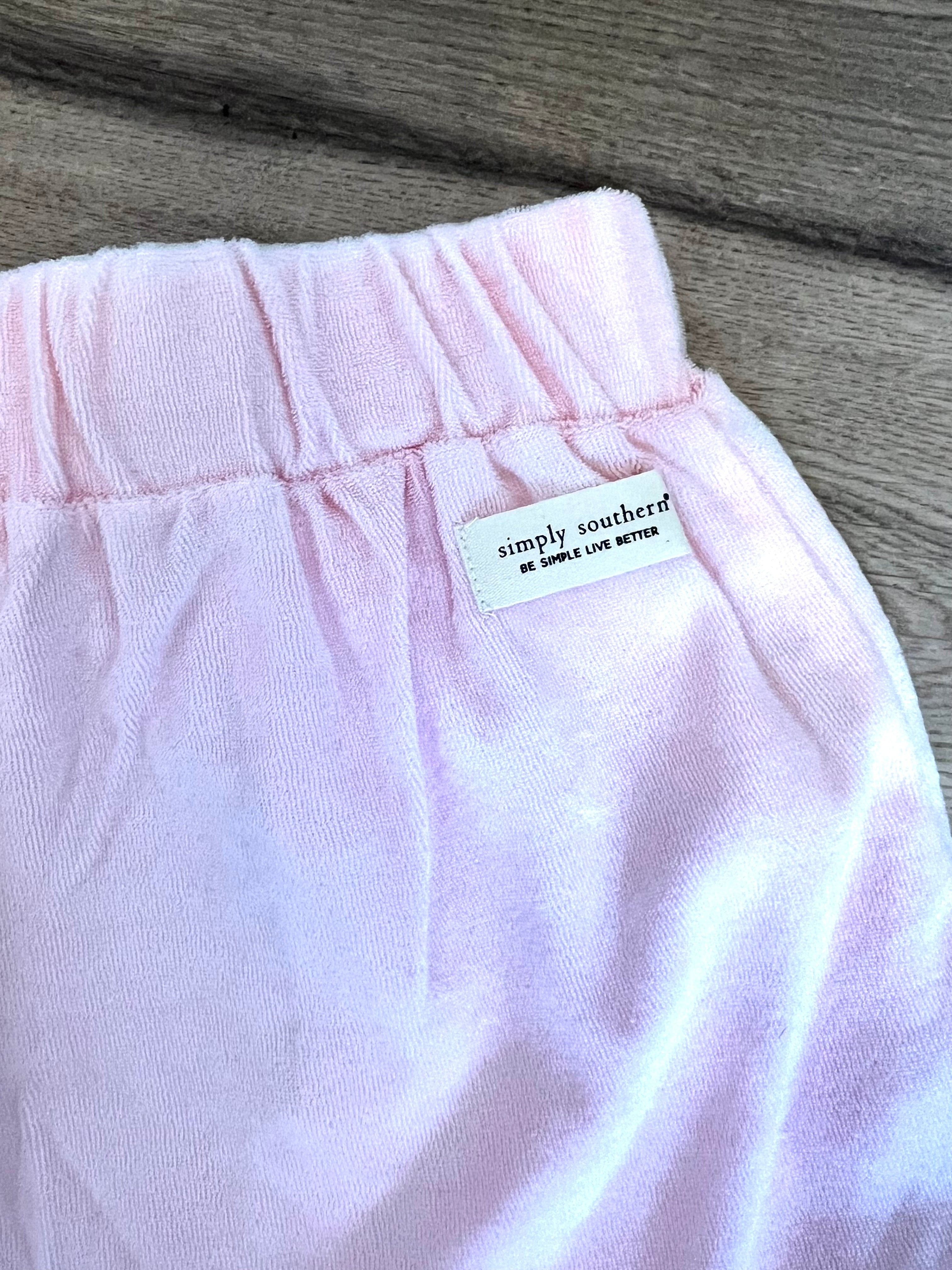 The Daisy Duke Ruffle Shorts - Baby Pink