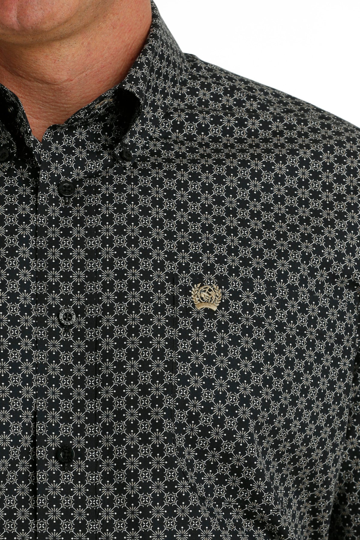 The Blackjack Short Sleeve Button Up Shirt by Cinch