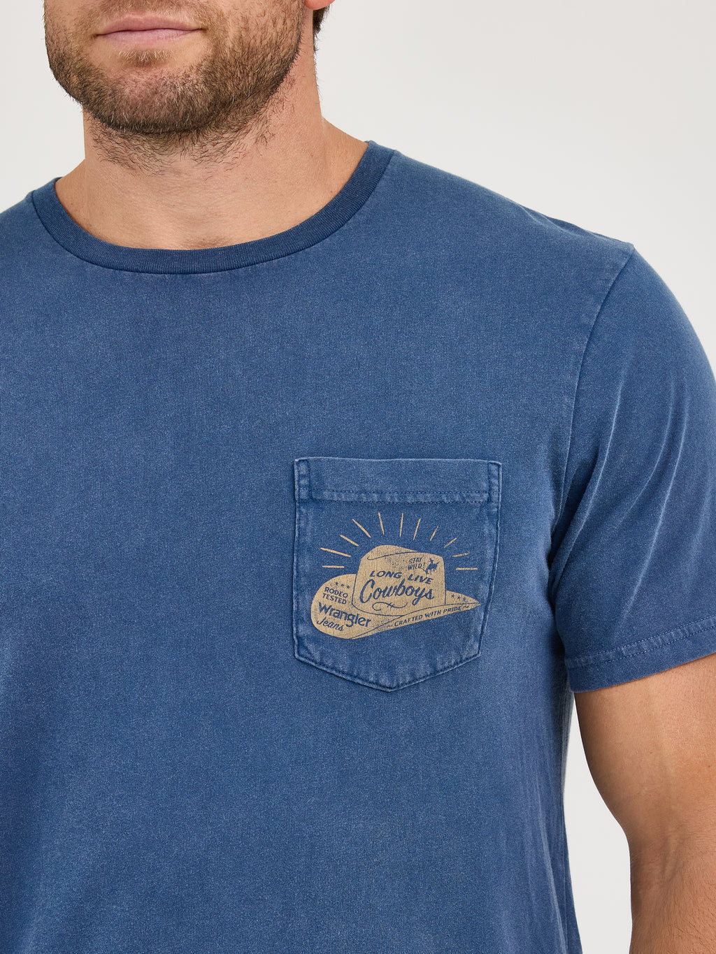 The Working Cowboy Pocket Tee by Wrangler