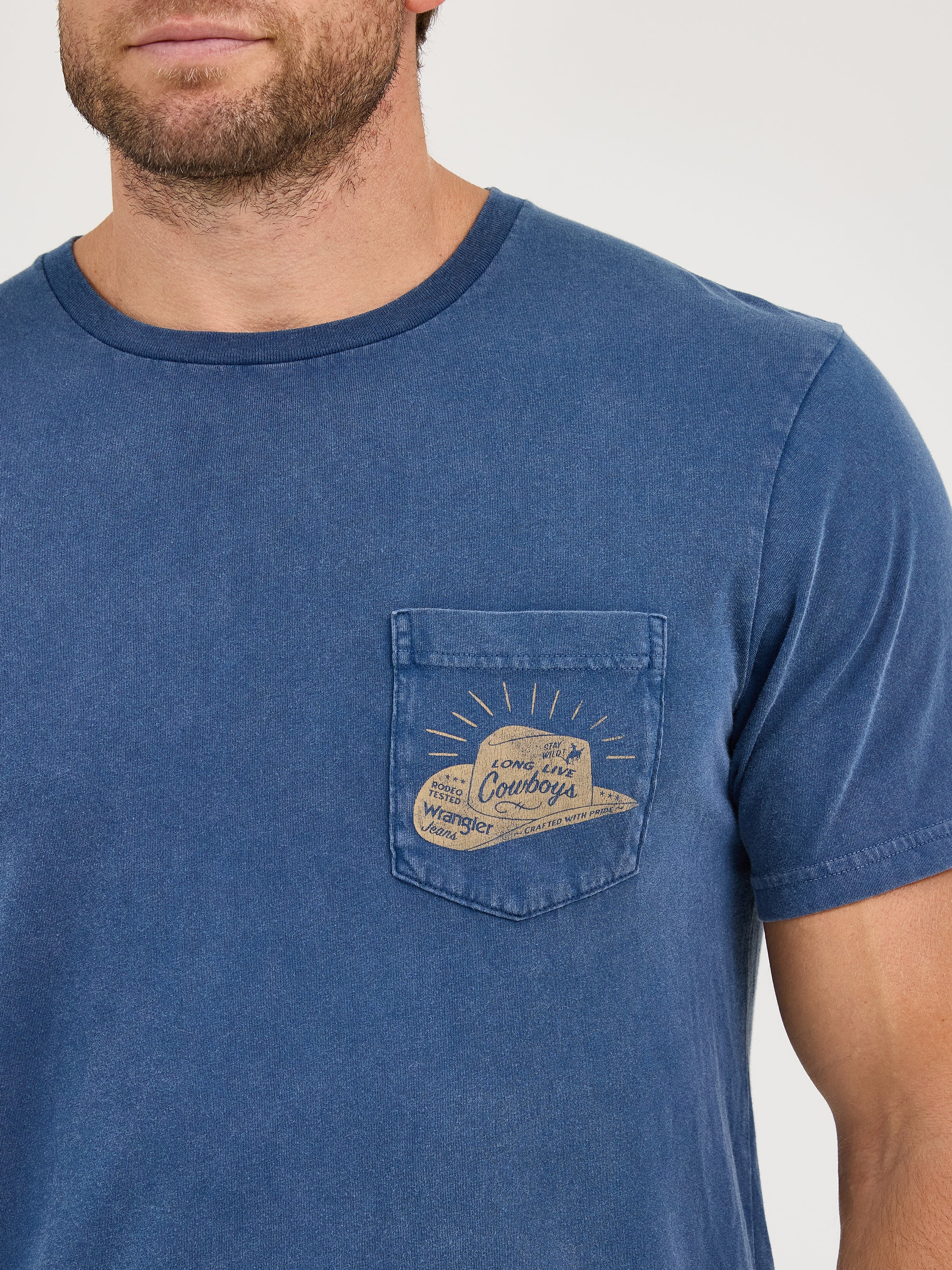 The Working Cowboy Pocket Tee by Wrangler