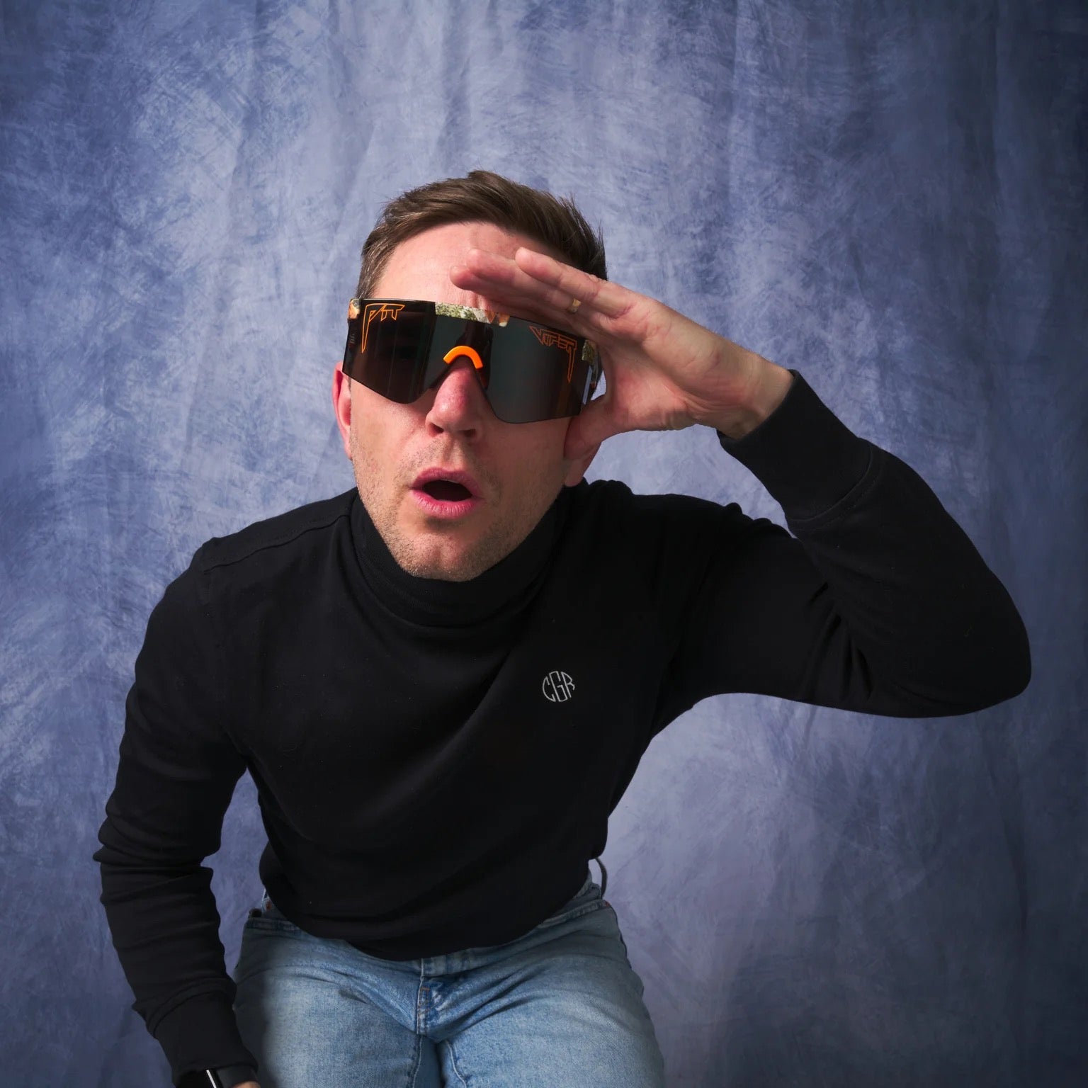 The Original 2.0 Actualbush in BALL-ISTIC Smoke Sunglasses by Pit Viper - Wide