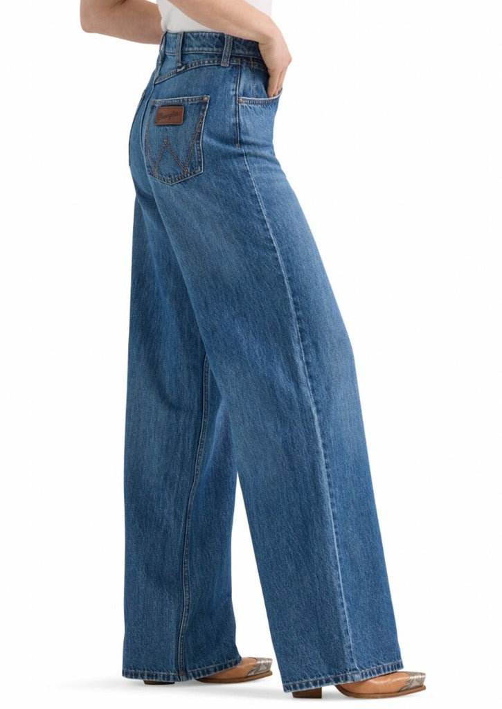 The Brandy Bailey High Rise Wide Leg Jeans by Wrangler