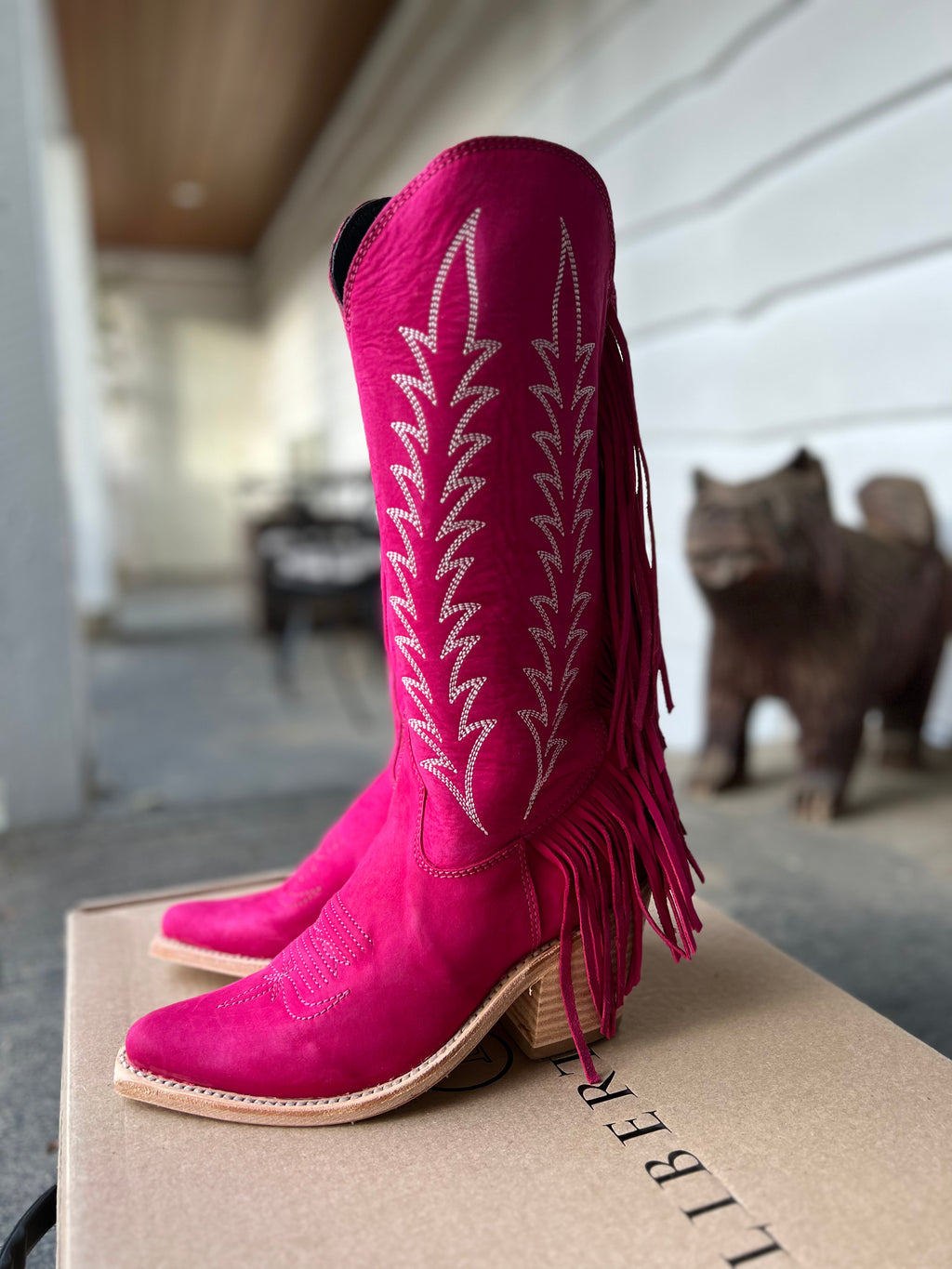 The Punchy in Pink Boots by Liberty Black