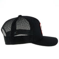 Habitat Hat by Hooey in Black/Black Mesh
