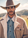 Wrangler® Cowboy Church Tweed Sherpa Jacket