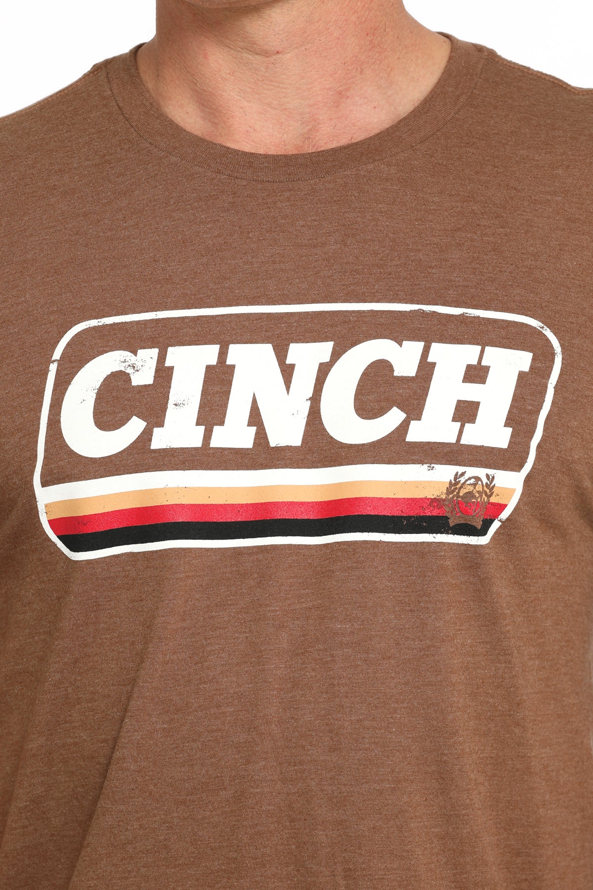Farm Class Cinch Men's Tee in Dirt Road Brown
