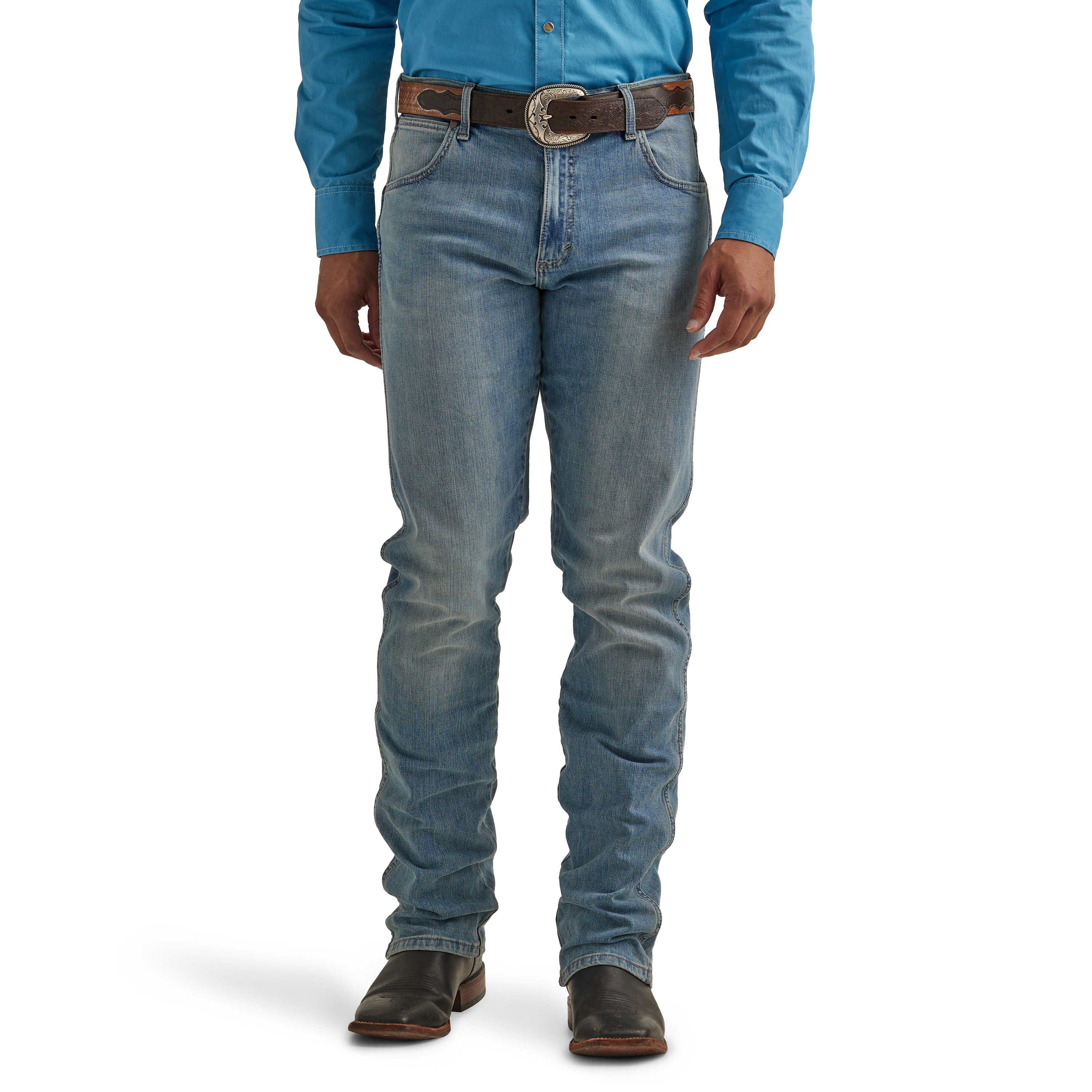 Jacksboro Slim Straight Cut Jeans by Wrangler