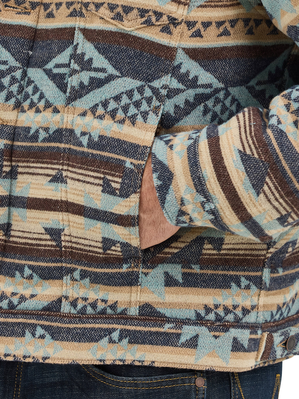 The Hudson Men's Sherpa Jacket by Wrangler
