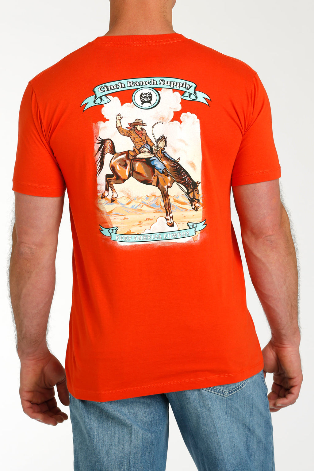 The Cinch Ranch Supply Tee by Cinch