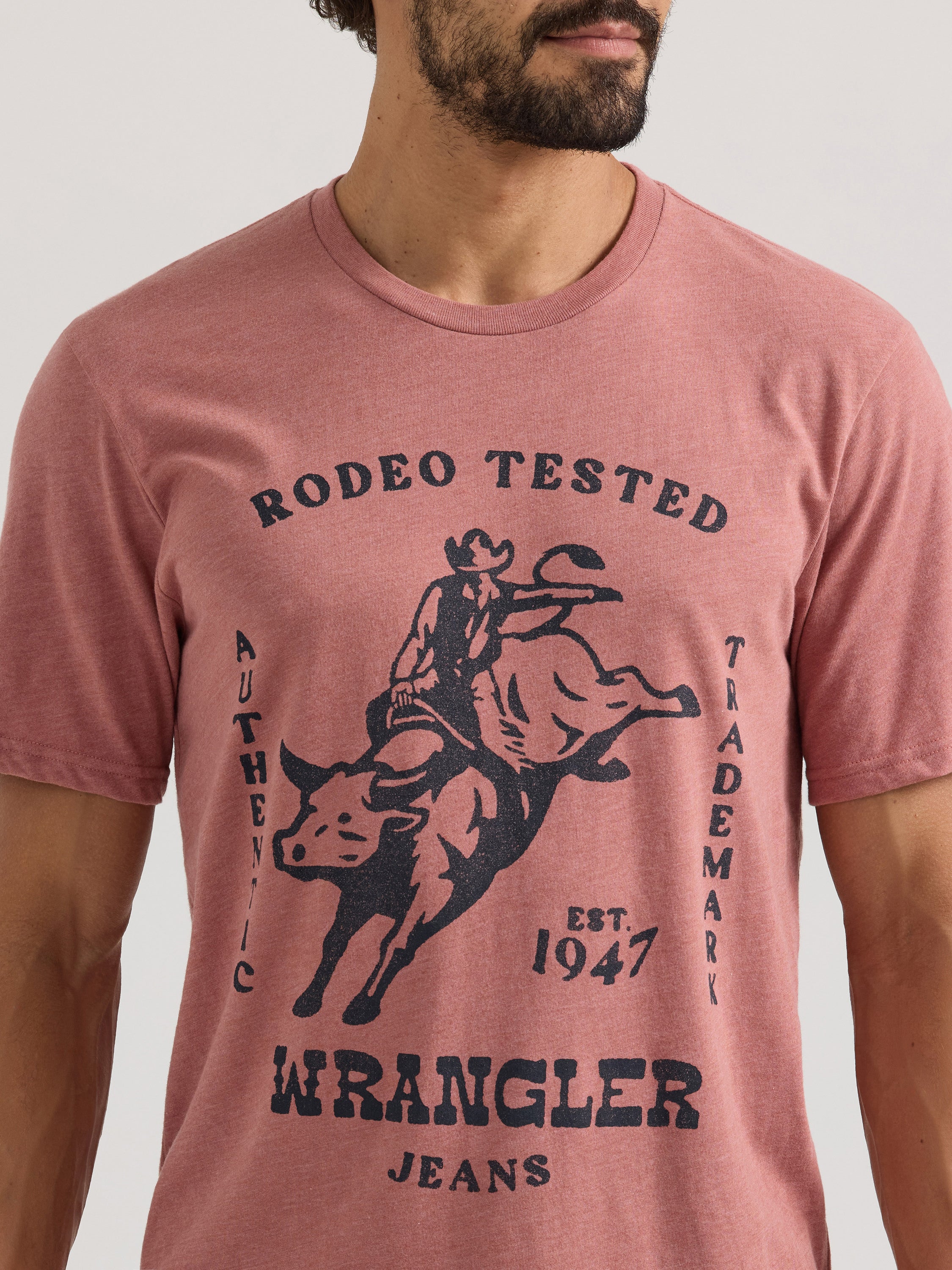 The Rodeo Tested Men's Tee By Wrangler