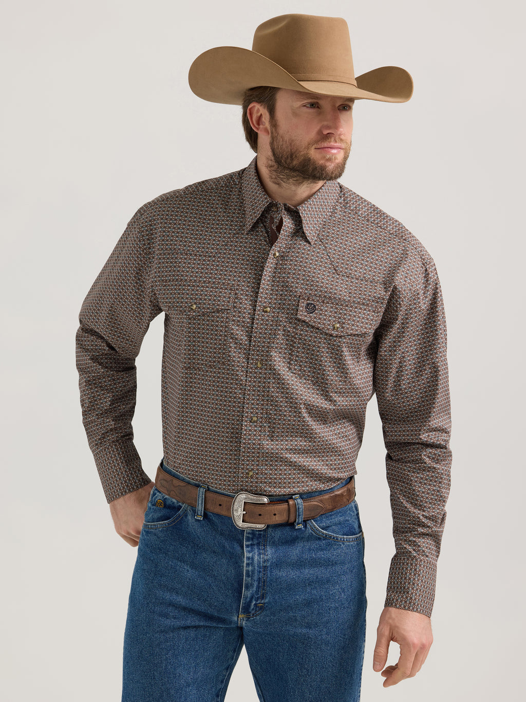 The Cody Johnson Pearl Snap George Strait Collection Shirt by Wrangler