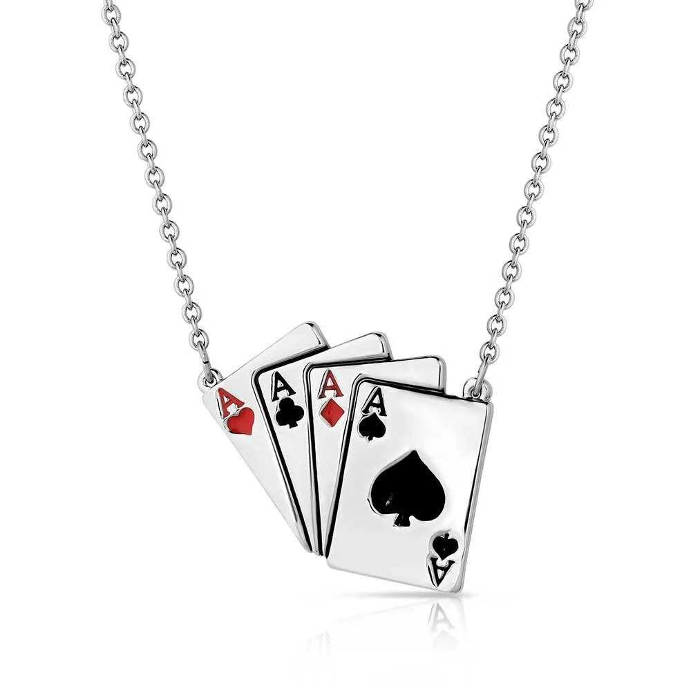 Four of a Kind Necklace by Montana Silversmiths