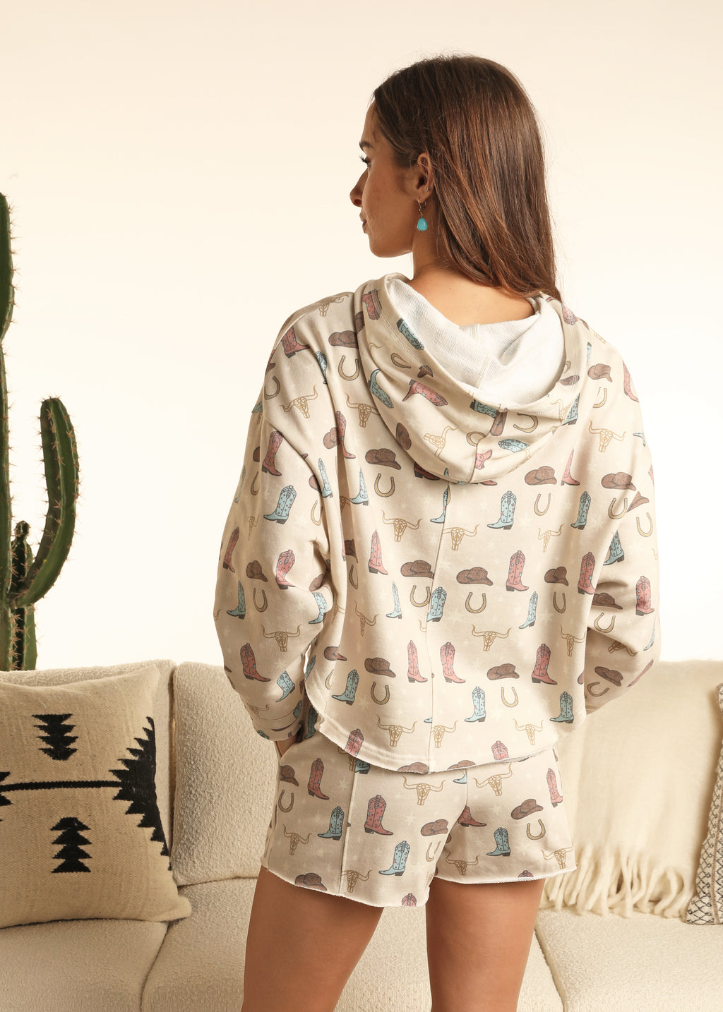The Boot Scootin' Boogie Hoodie by Rock & Roll Denim