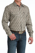 The Prairie Gold Pearl Snap Modern Fit Shirt by Cinch