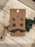 Tequila Thunderbird 3 Pack Earrings