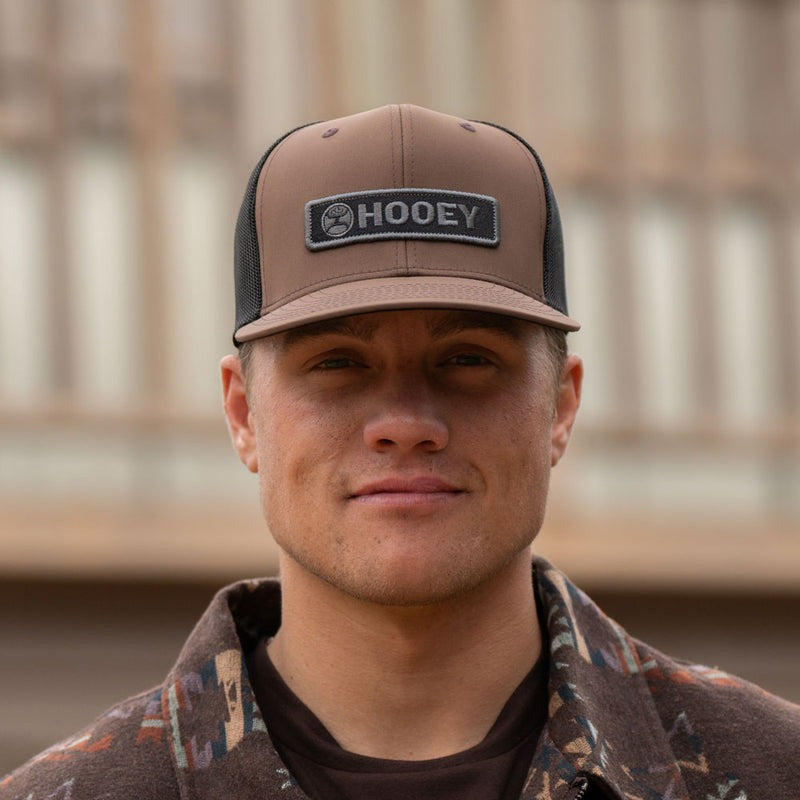 Lock Up Hat by Hooey Brown/Black