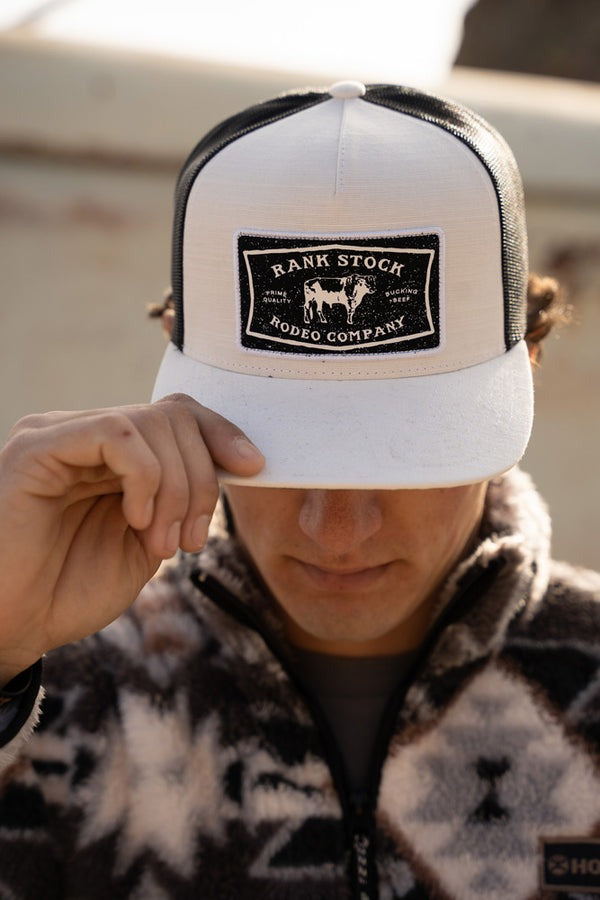 Rank Stock by Hooey White/Black