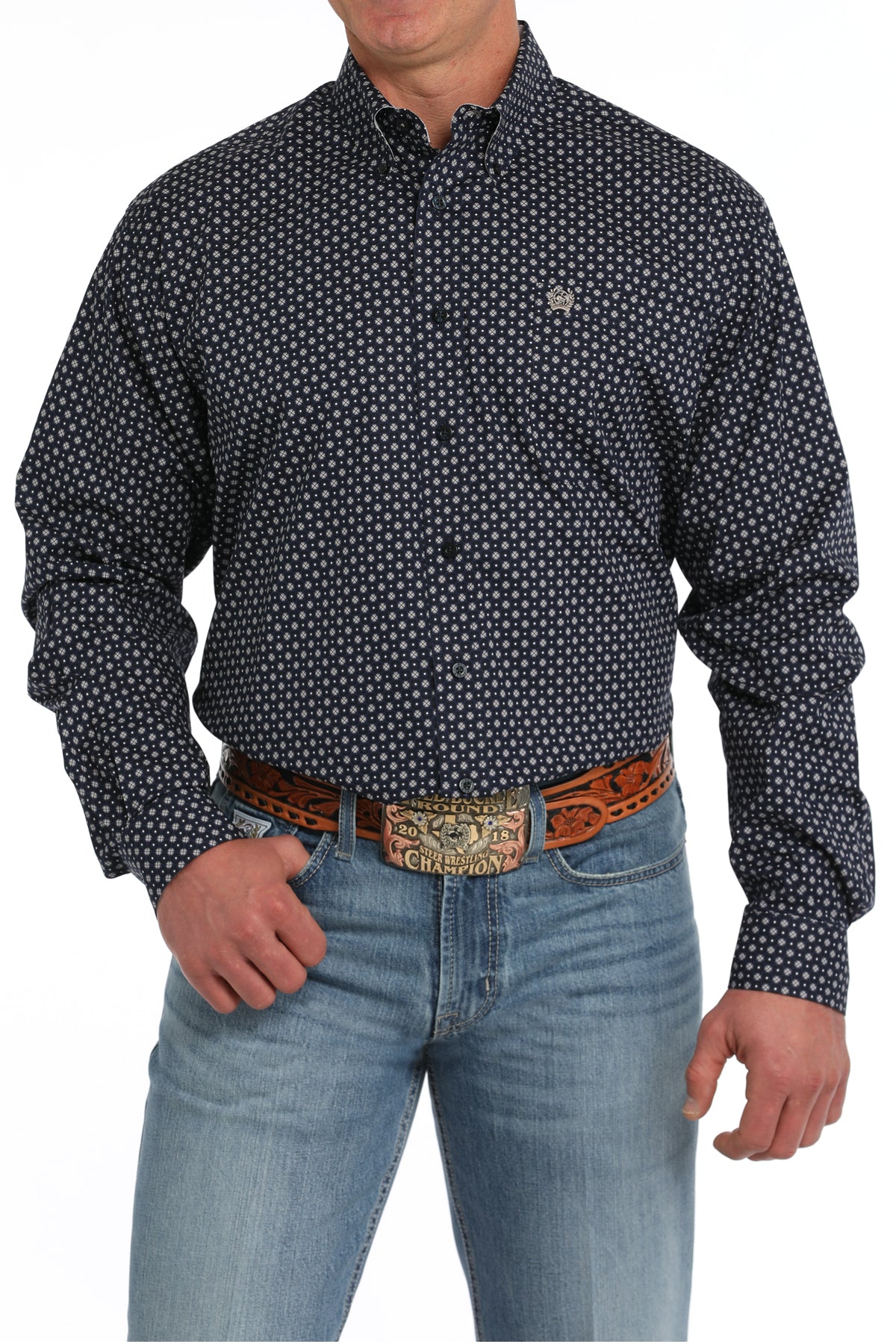 The Caesar's Style Button Up Shirt by Cinch
