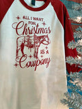 Cowpony Christmas Top