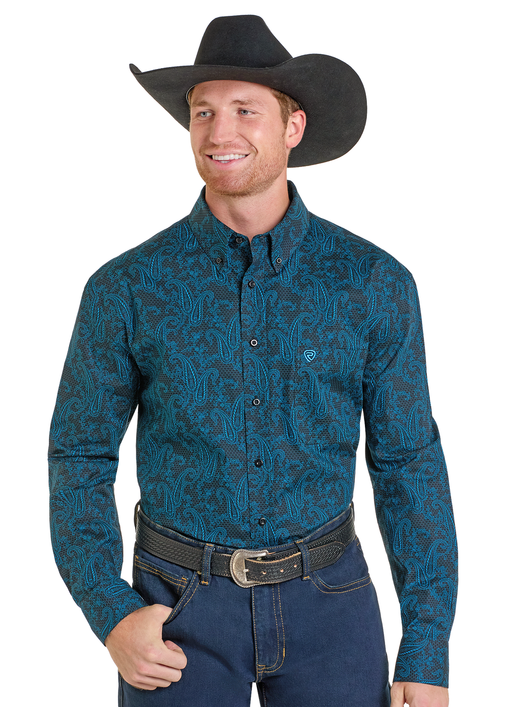 The Jamison Pearl Snap Shirt by Rock & Roll Denim