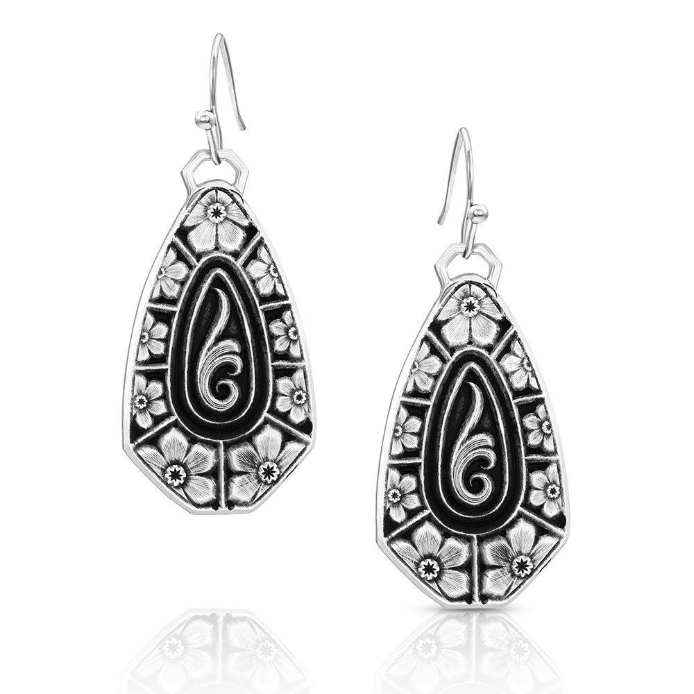 Saguaro Blossom Earrings by Montana Silversmiths