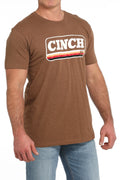 Farm Class Cinch Men's Tee in Dirt Road Brown