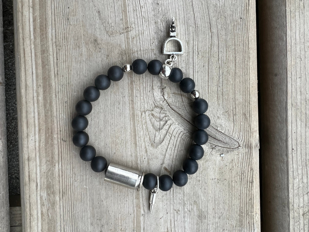 The Rich N’ Punchy Bracelets by Bullets N’ Beads