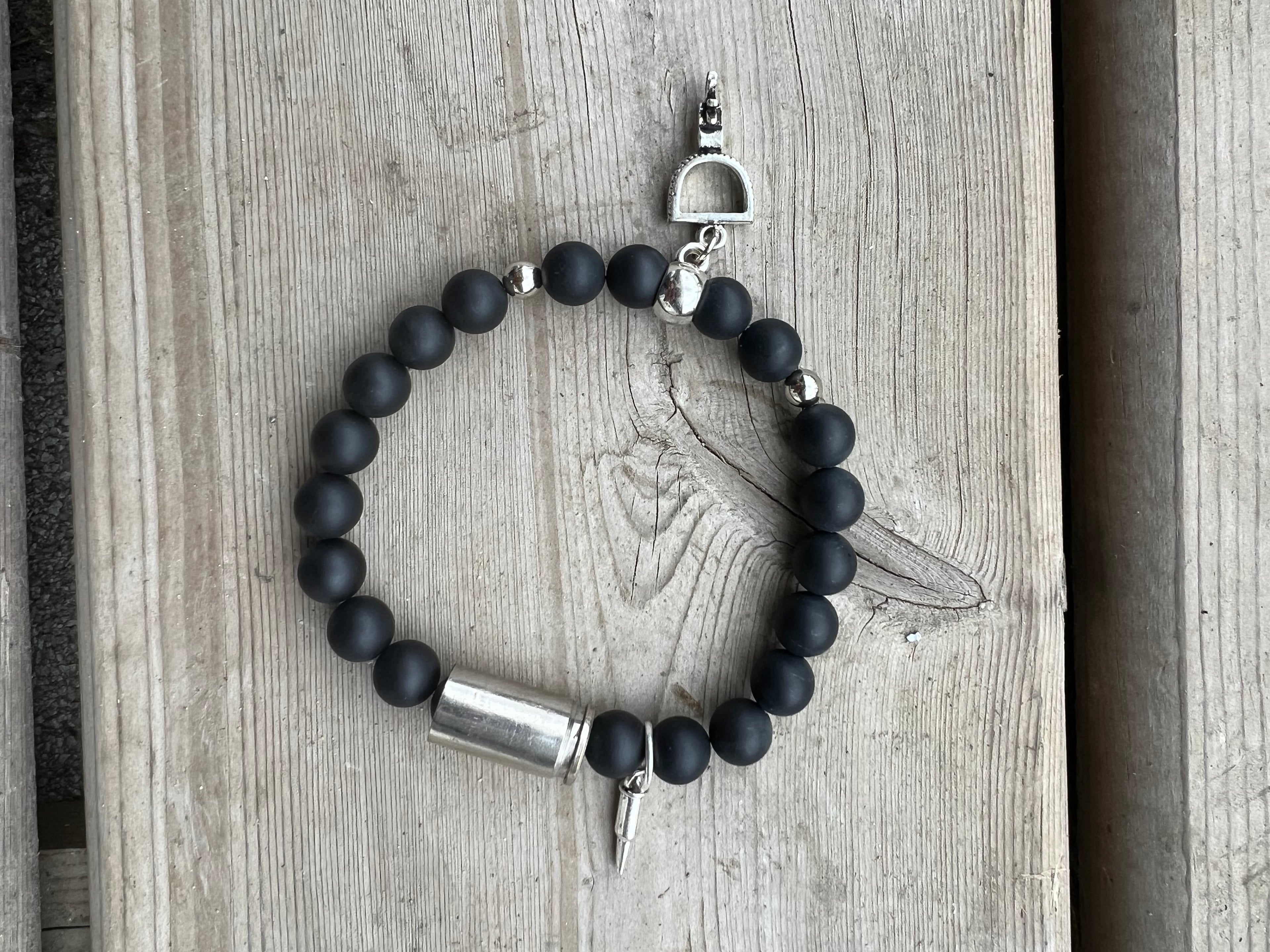 The Rich N’ Punchy Bracelets by Bullets N’ Beads