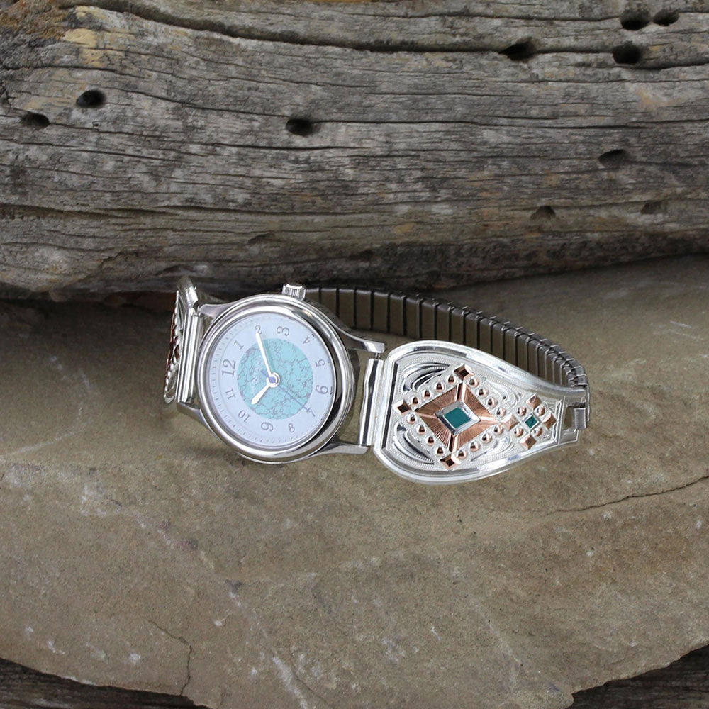 Southwestern Beats Watch by Montana Silversmiths