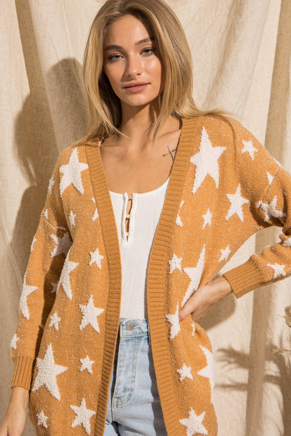 Golden Star Cardigan