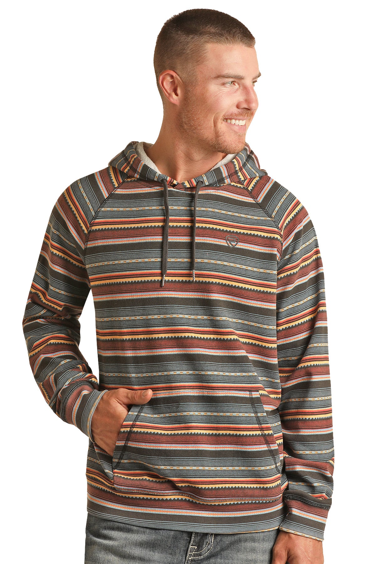 The Desert Skies Men's Hoodie by Rock & Roll Denim