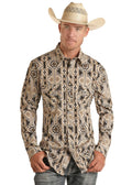 The Stacked Deck Aztec Pearl Snap Shirt