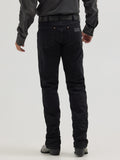 Cash Black Slim Straight Cut Jeans by Wrangler