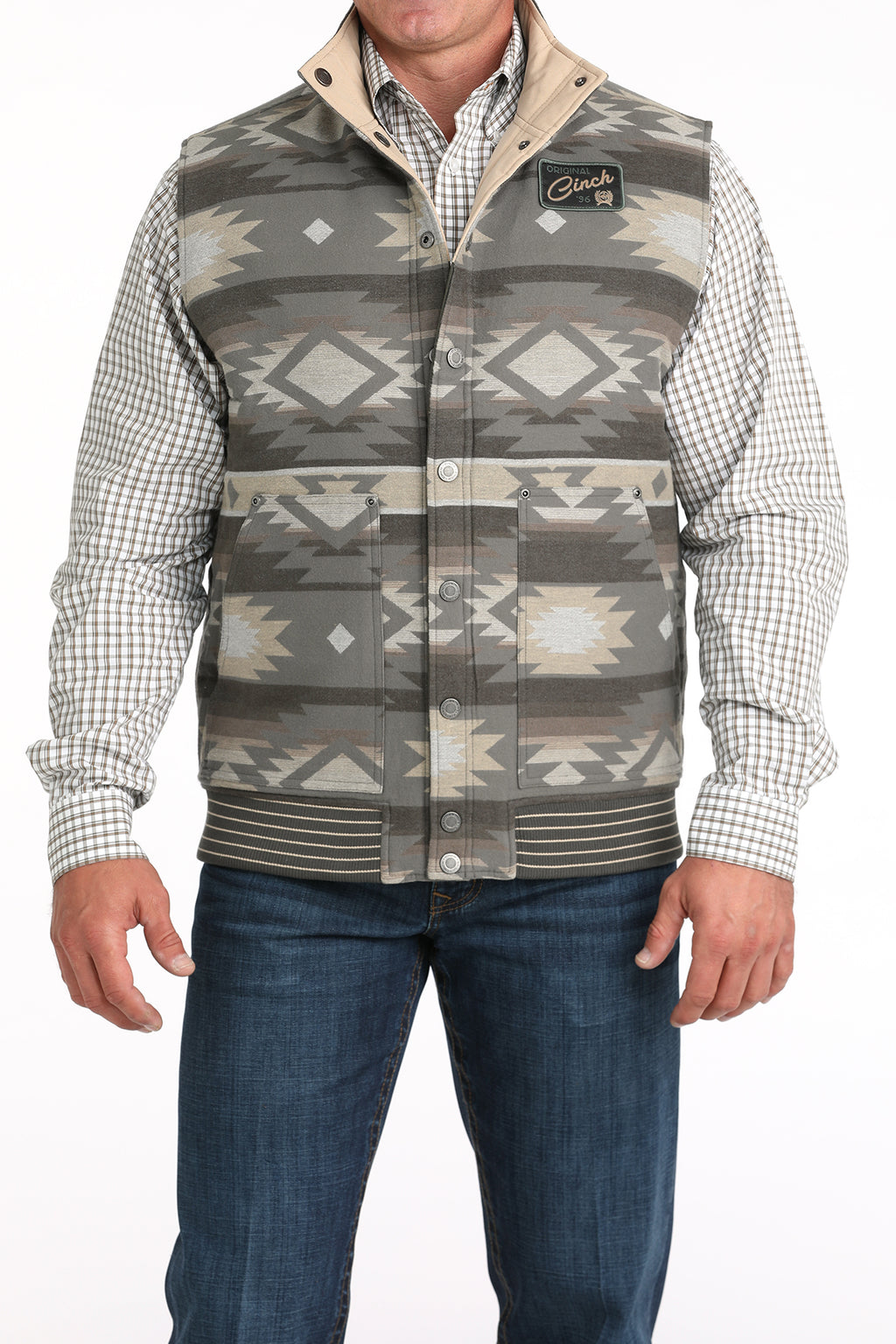 The River's Bend Men's Reversible Vest by Cinch