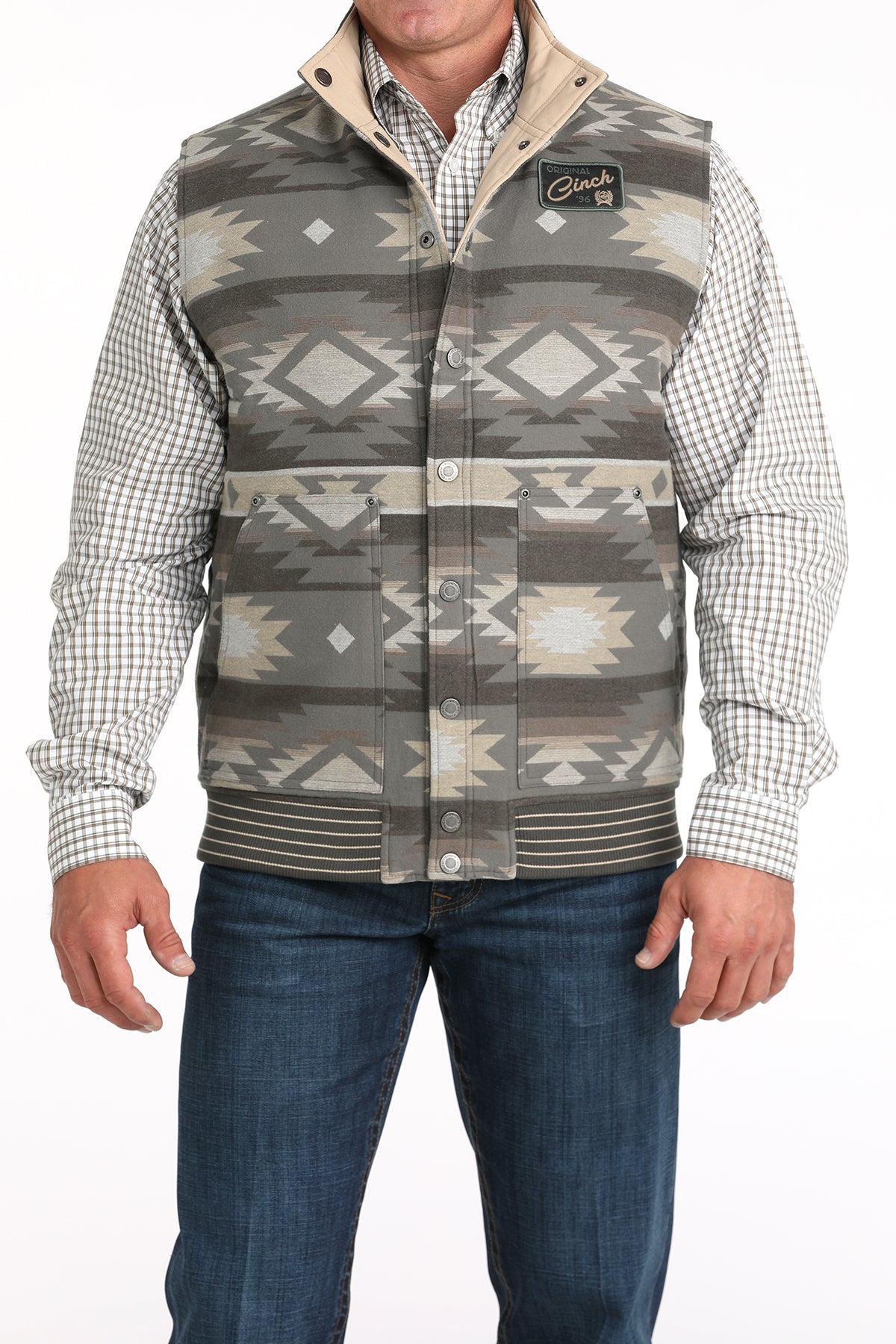The River's Bend Men's Reversible Vest by Cinch