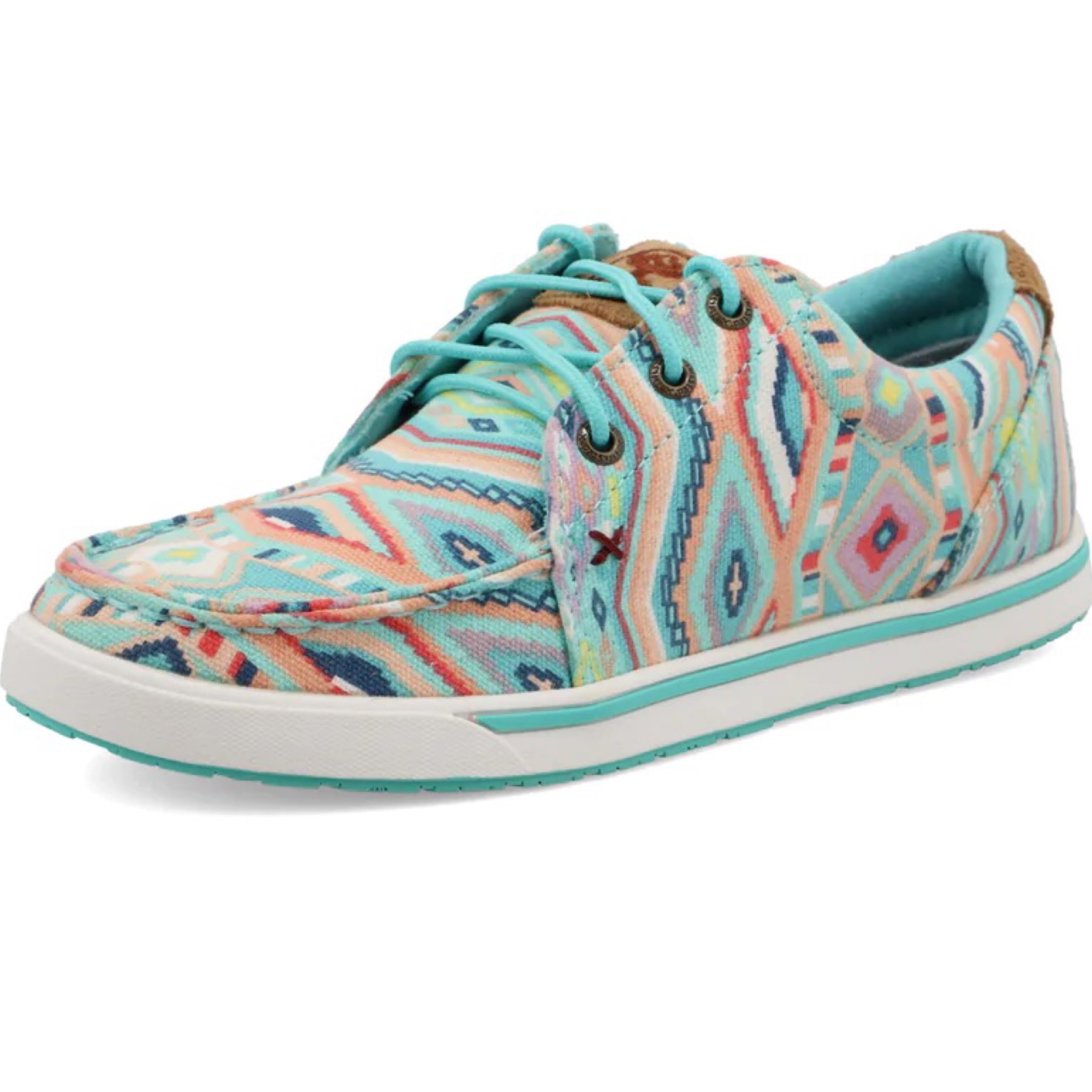 Women’s Hooey Loper by Twisted X - Light Blue Aztec