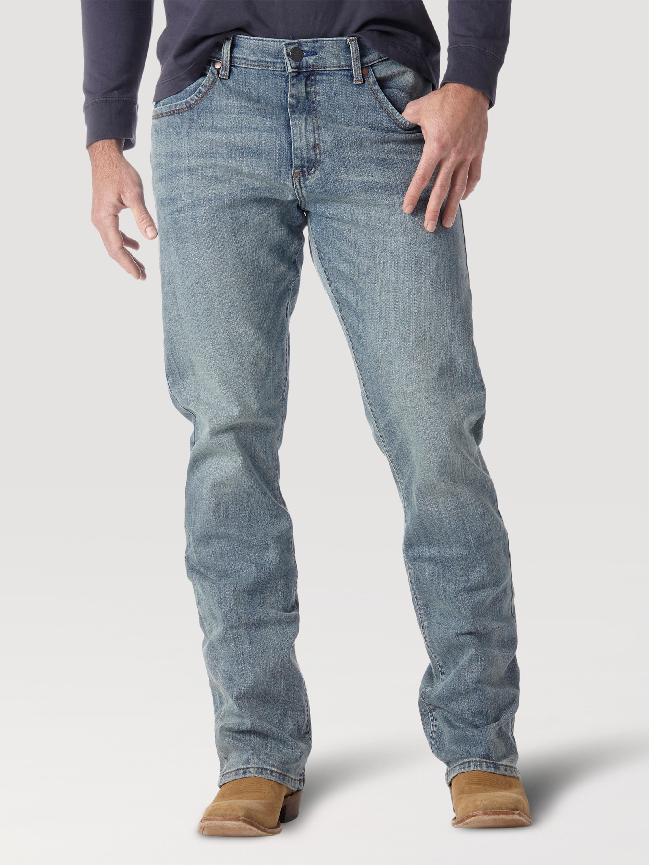 Rough-Stock Slim Boot Stretch Jeans by Wrangler