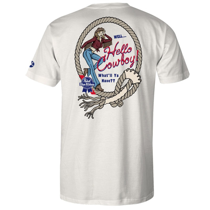 The Pabst Hello Cowboy Tee by Hooey