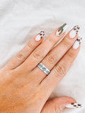 Aztec Cactus Adjustable Ring