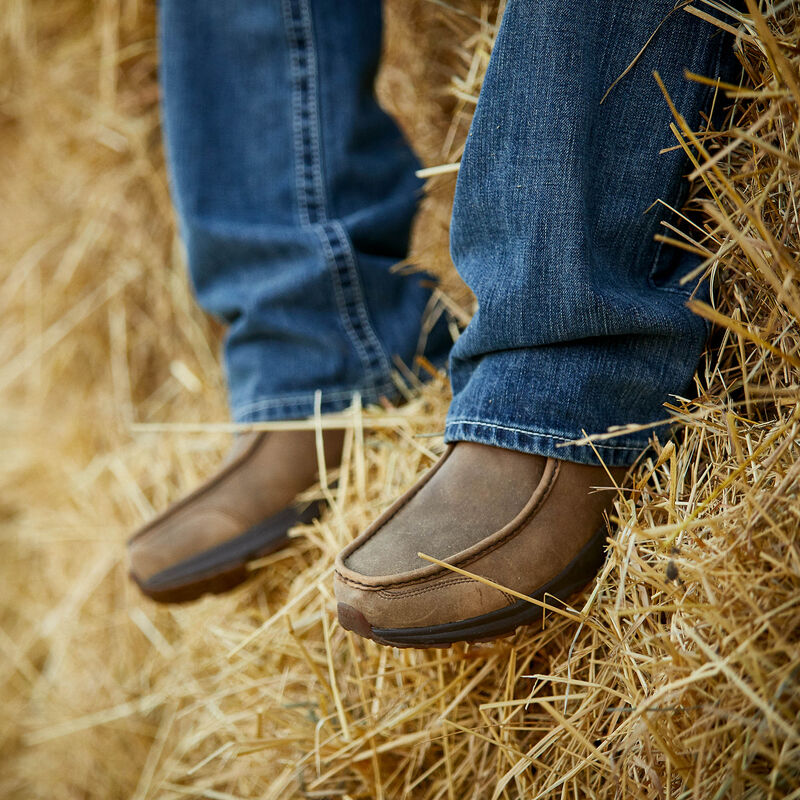 The Spitfire Men's Shoe by ARIAT in Bomber Brown