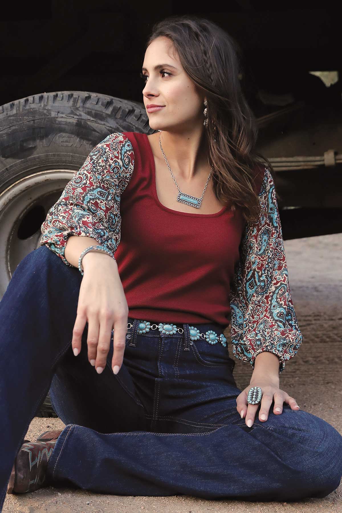 The Jenny Jolene Blouse by Cruel