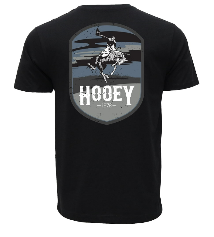 The Cheyenne Tee in Black and Grey by Hooey